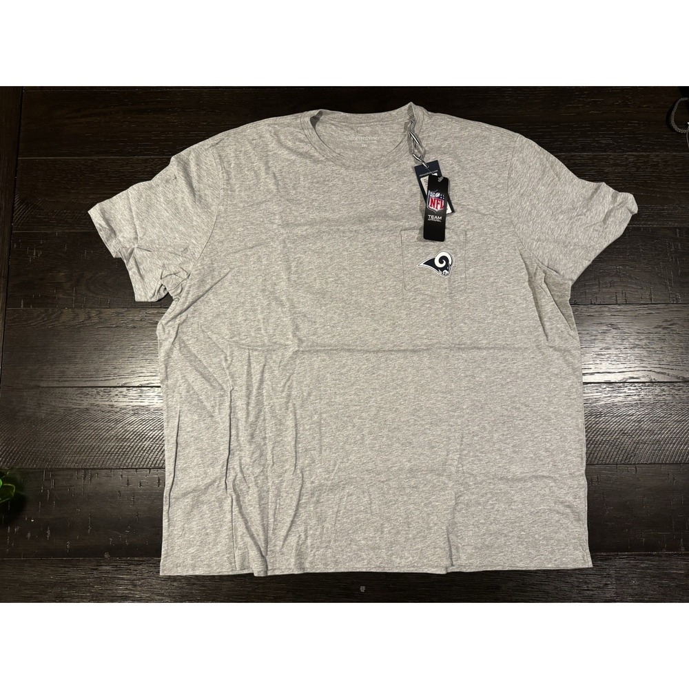 Vineyard Vines LA Rams NFL Pocket T Shirt Gray Mens Size 3XL NWT New Big Tall